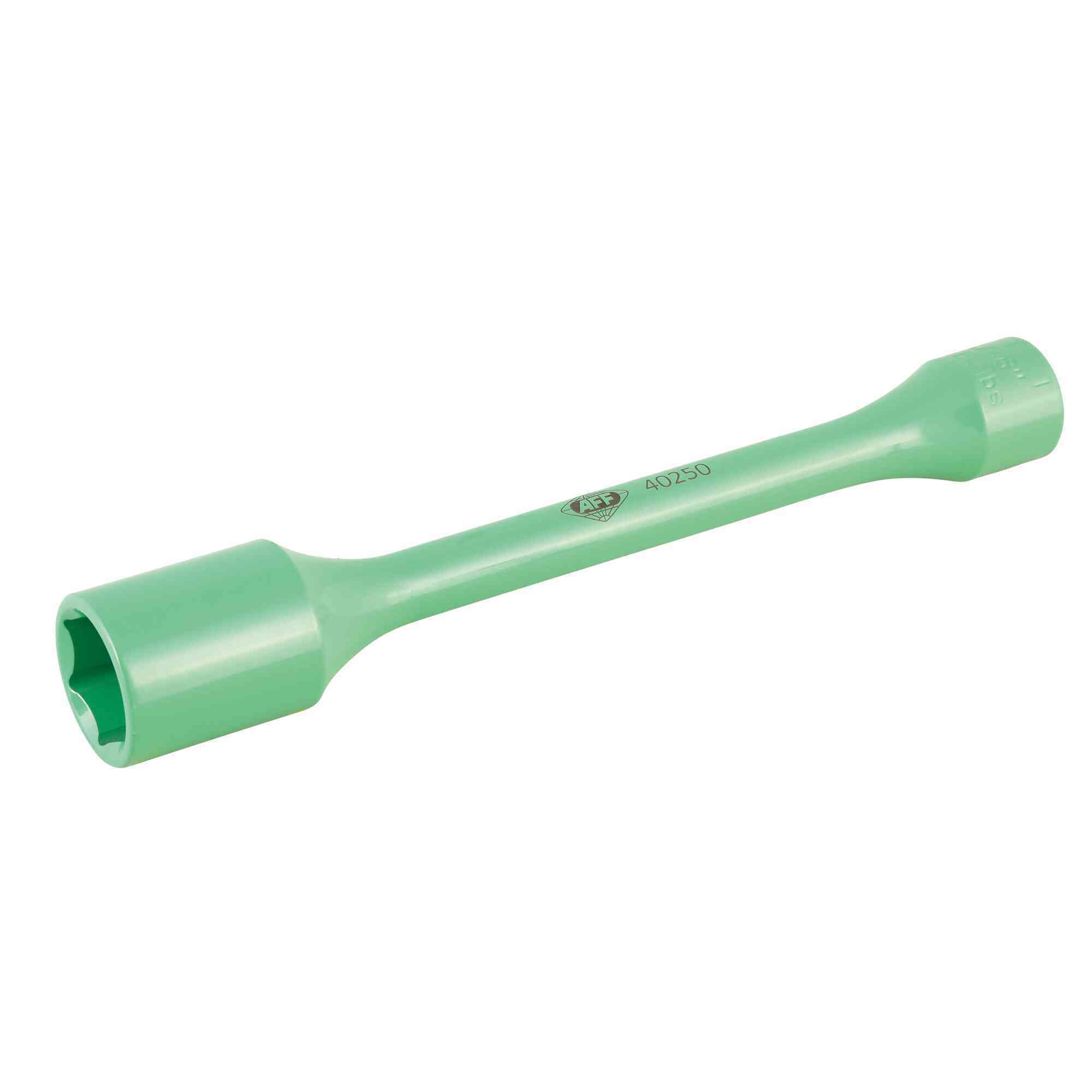 American Forge & Foundry Torque Limiting Socket — 1/2in. Drive, 24mm (15/16in.), 140 ft/lbs., Light Green, Model# 40250